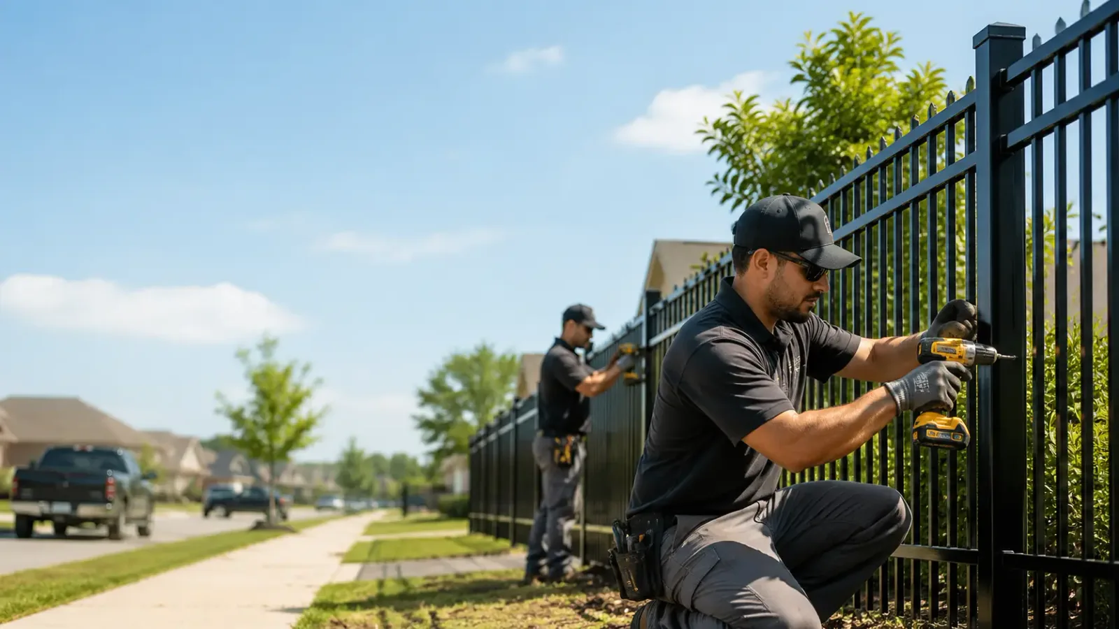 Metal Fence Installation in Jetson, KY